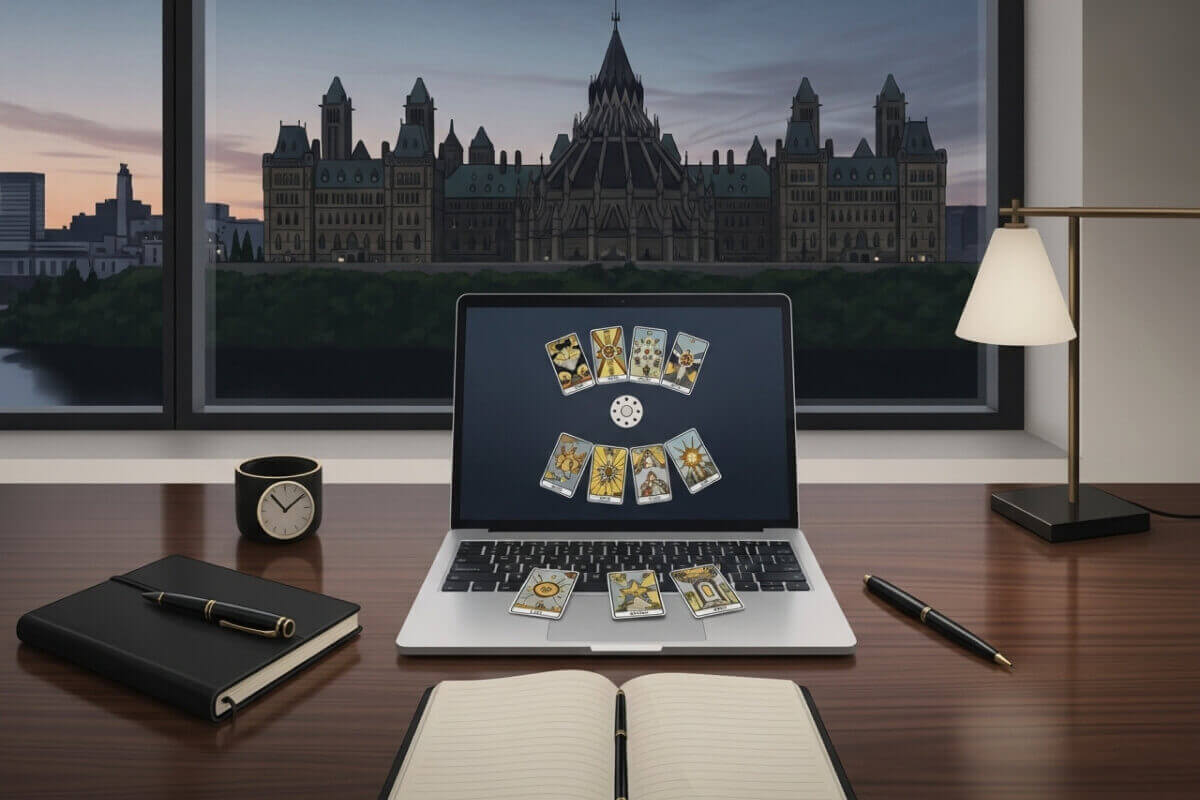 A guide to professional and confidential online psychic and tarot readings in Ottawa.