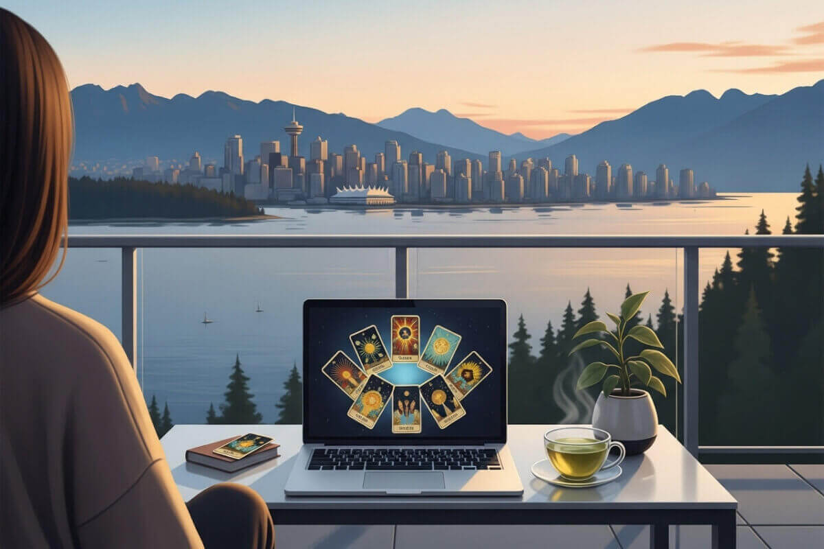 A guide to finding the best online tarot reading in Vancouver, BC.